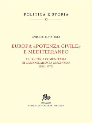 cover image of Europa «potenza civile» e Mediterraneo